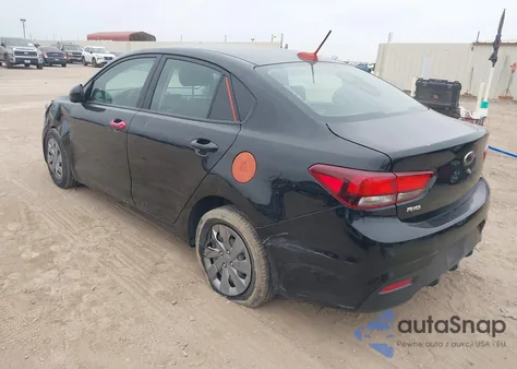 2020 Kia Rio S z USA, uszkodzony, nr VIN 3KPA24ADXLE343725
